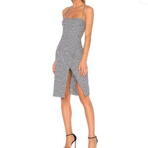 MAJORELLE Mila gingham checkpoint dress